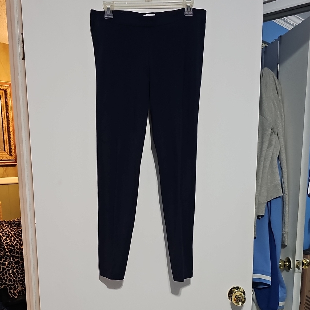 Crown & Ivy Navy Women's Cropped Pants Leggings Sz Medium Dress Pants